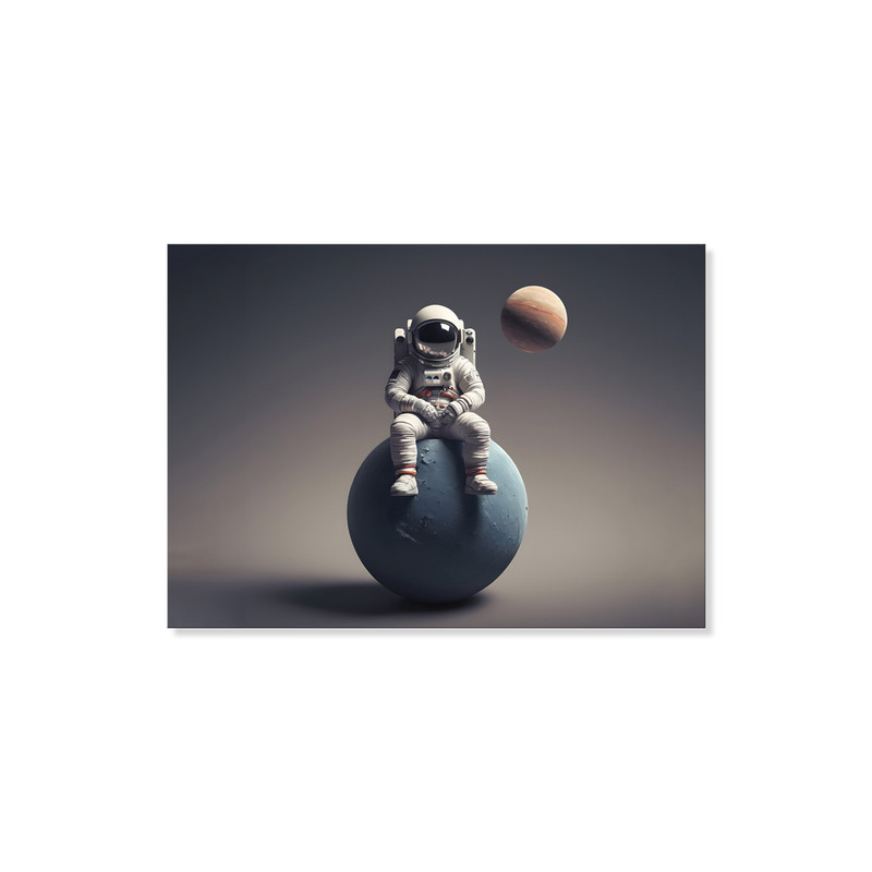کارت پستال ماوراء مدل فضانورد کد Space001
