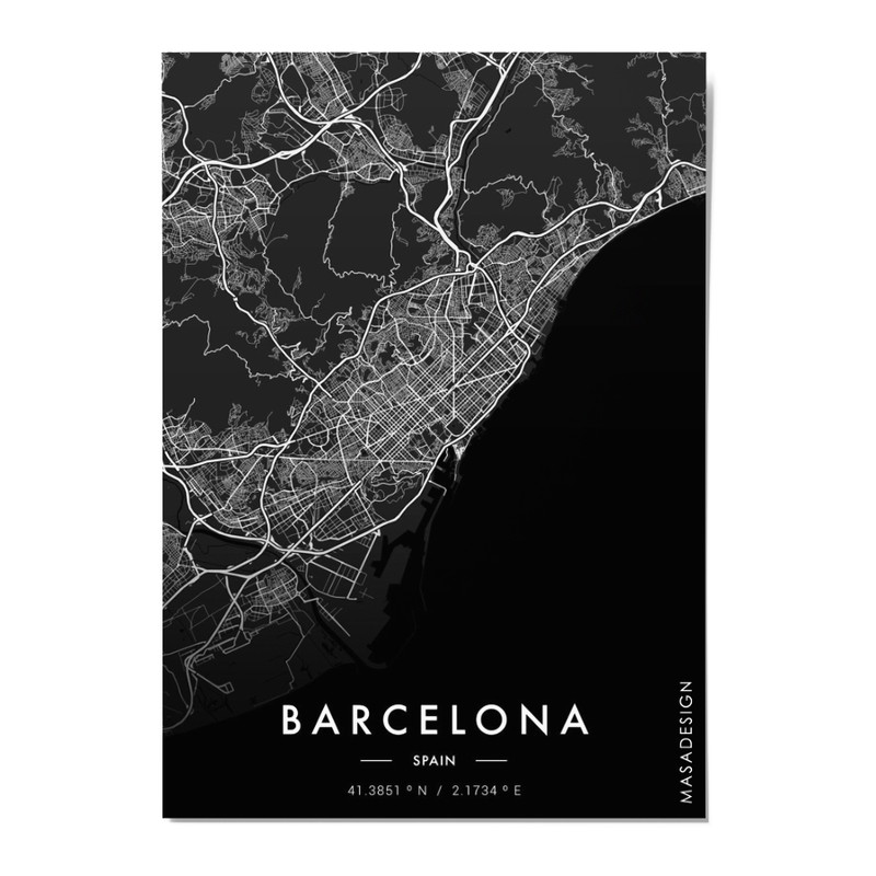 کارت پستال ماسا دیزاین مدل postv0045 BARCELONA