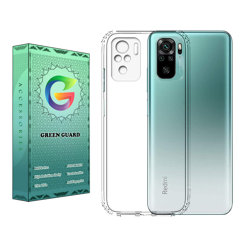 کاور گرین گارد مدل Transparent مناسب برای گوشی موبایل شیائومی Redmi Note 10 4G / Note 10S / Poco M5S