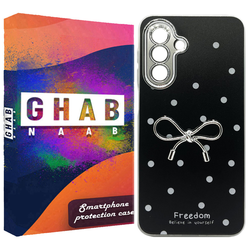 کاور قاب ناب مدل فانتزی دخترانه طرح خال خالی مناسب برای گوشی موبایل سامسونگ Galaxy A36 / A36 5G