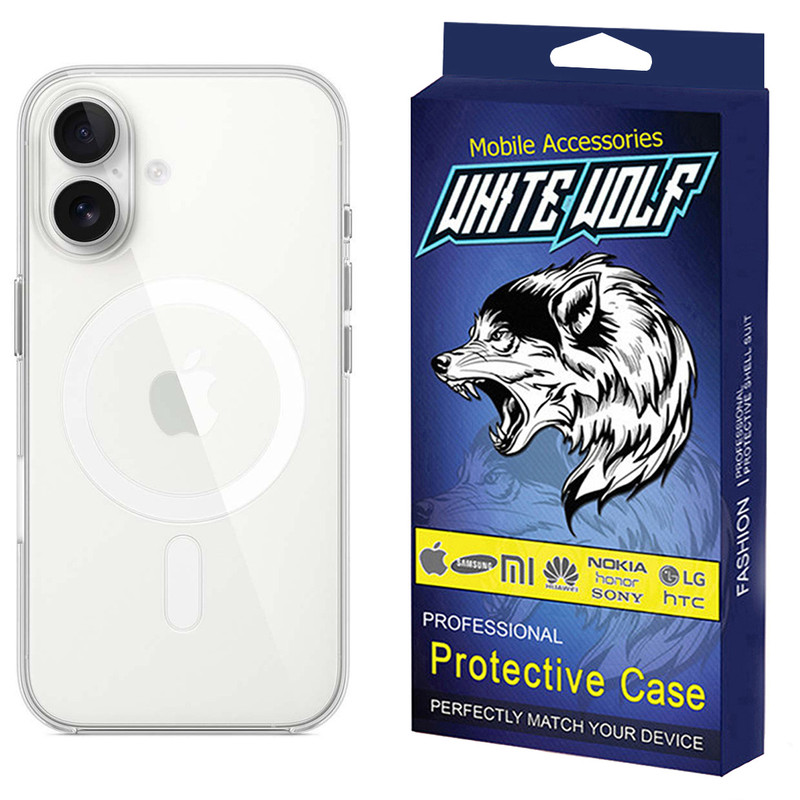 کاور وایت ولف مدل WC-MAC مناسب برای گوشی موبایل اپل Iphone 16