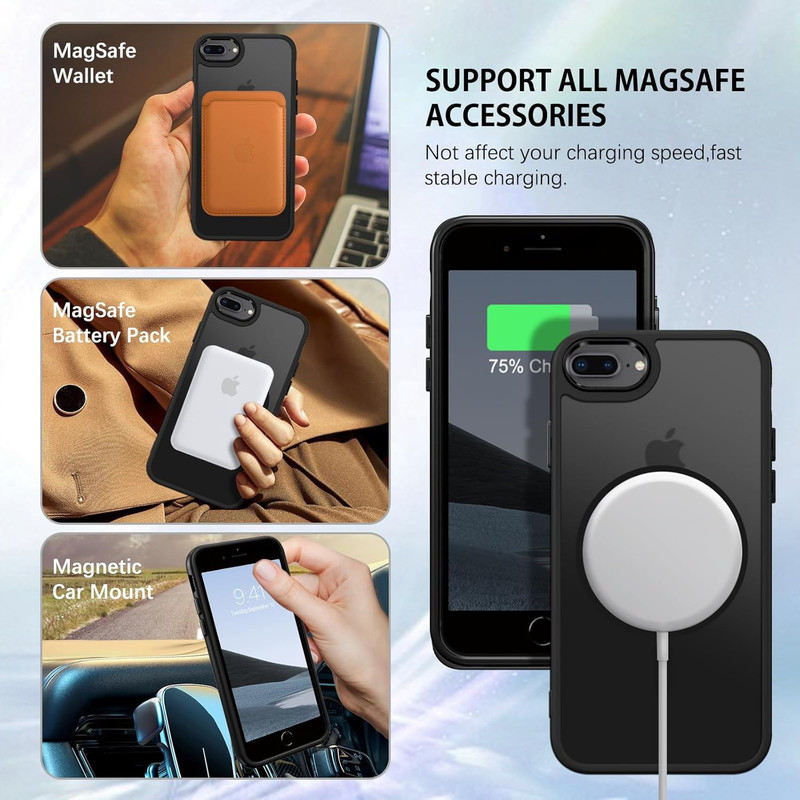کاور راینو مدل MgSafe مناسب برای گوشی موبایل اپل iPhone 7 Plus / 8 Plus