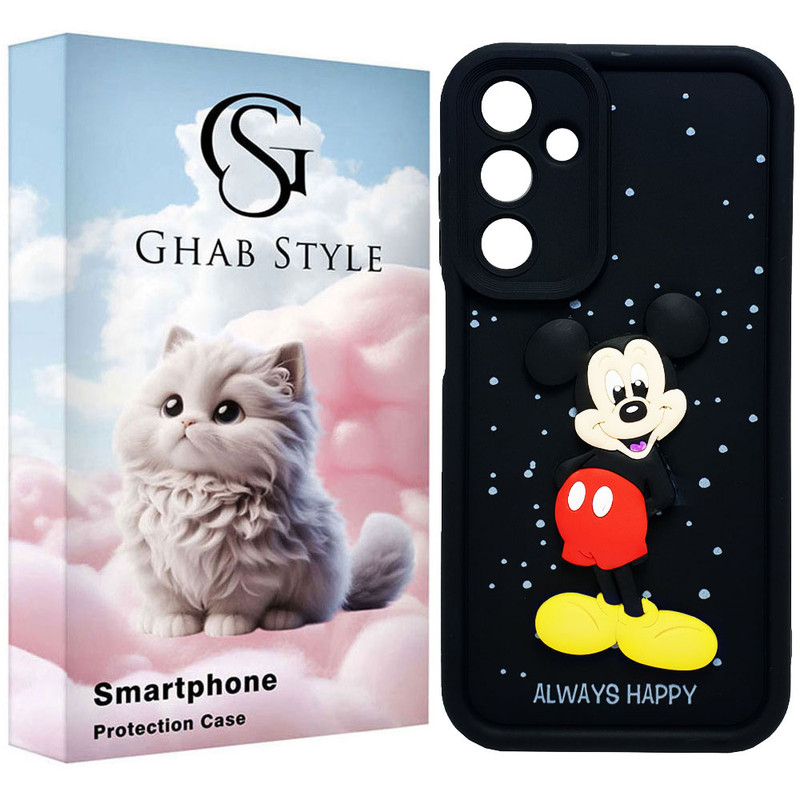 کاور قاب استایل مدل سیلیکونی طرح فانتزی مناسب برای گوشی موبایل سامسونگ Galaxy A25 / A25 5G