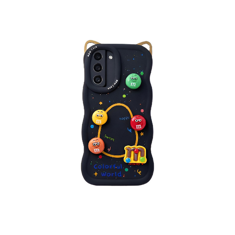 کاور مدل سولید طرح m&m مناسب برای گوشی موبایل شیائومی Redmi Note 13pro 4G