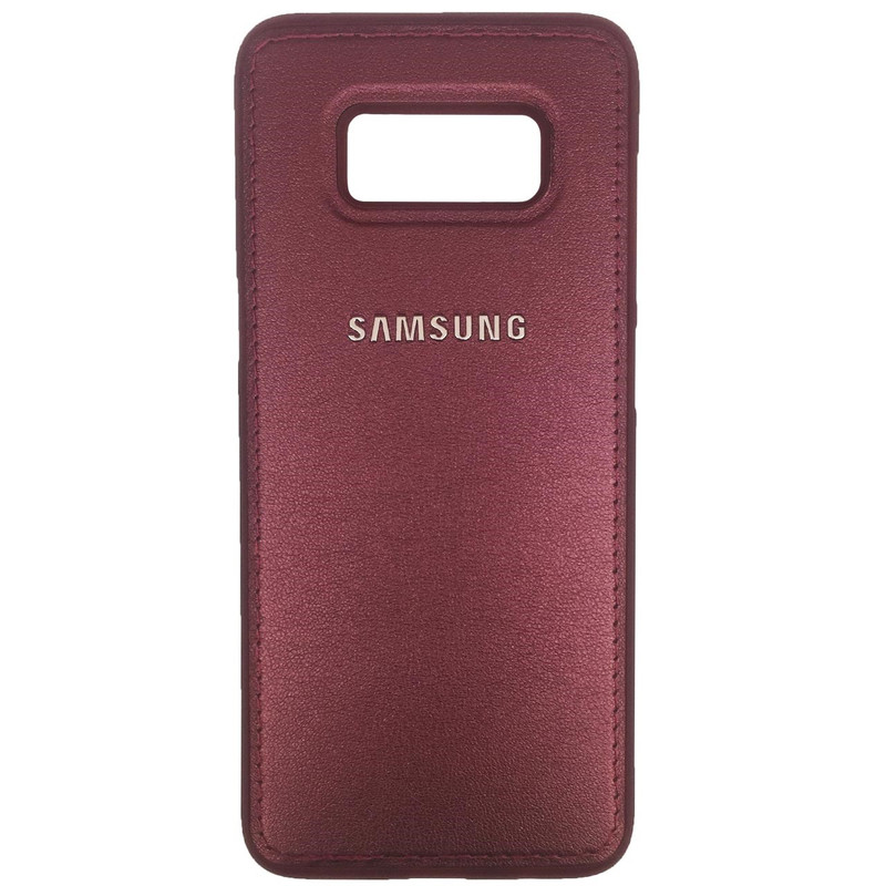 کاور ژله ای طرح چرم مناسب برای گوشی موبایل سامسونگ Galaxy S8 Plus
