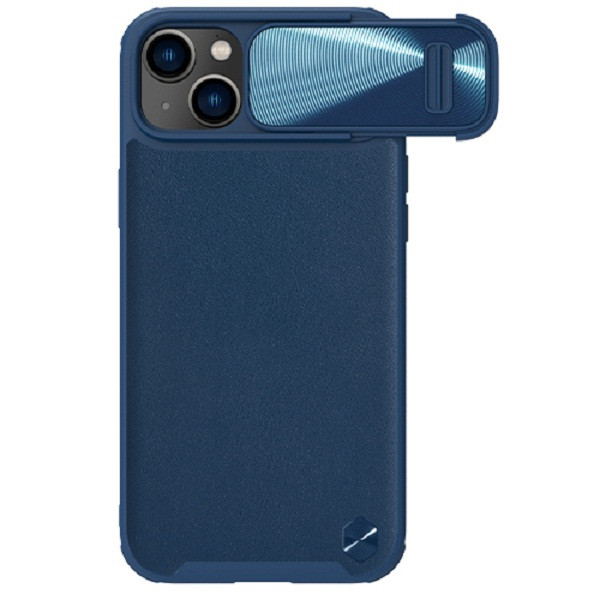 کاور نیلکین مدل CamShield Leather S Case مناسب برای گوشی موبایل اپل  iPhone 14 plus