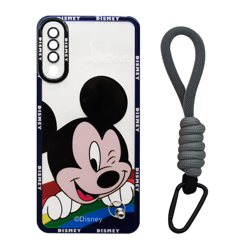 کاور مدل Mickey Mouse مناسب برای گوشی موبایل سامسونگ Galaxy A30s / A50 / A50s به همراه بند آویز