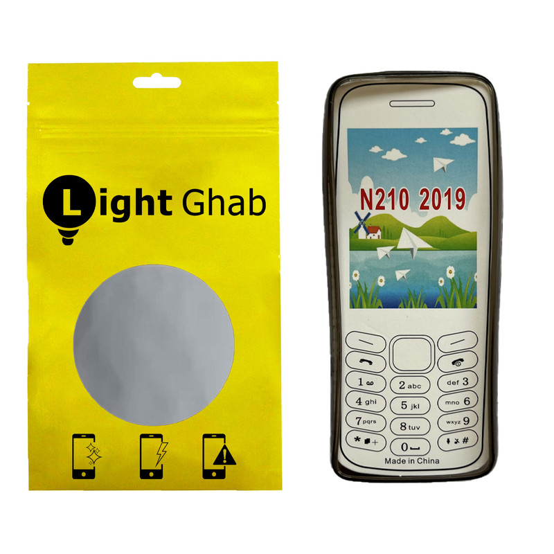 کاور لایت قاب مدل ژله ای مناسب برای گوشی موبایل نوکیا N210 2019