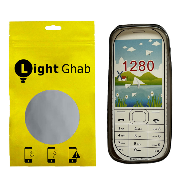 کاور لایت قاب مدل ژله ای مناسب برای گوشی موبایل نوکیا 1280