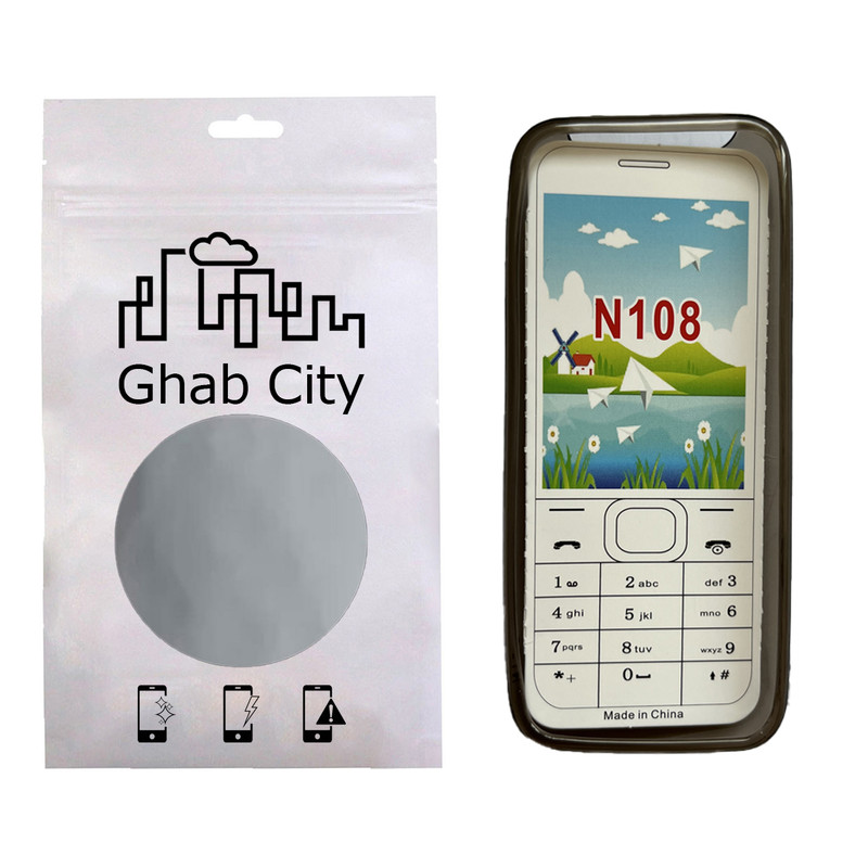کاور قاب سیتی مدل ژله ای مناسب برای گوشی موبایل نوکیا N108