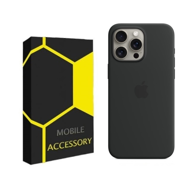 کاور مدل silicon مناسب برای گوشی موبایل اپل iPhone 16 Pro