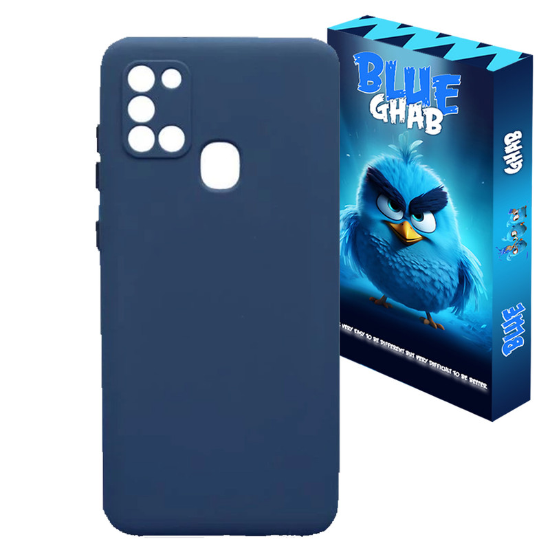 کاور بلو قاب مدل سیلیکونی کد 02 مناسب برای گوشی موبایل سامسونگ Galaxy A21s