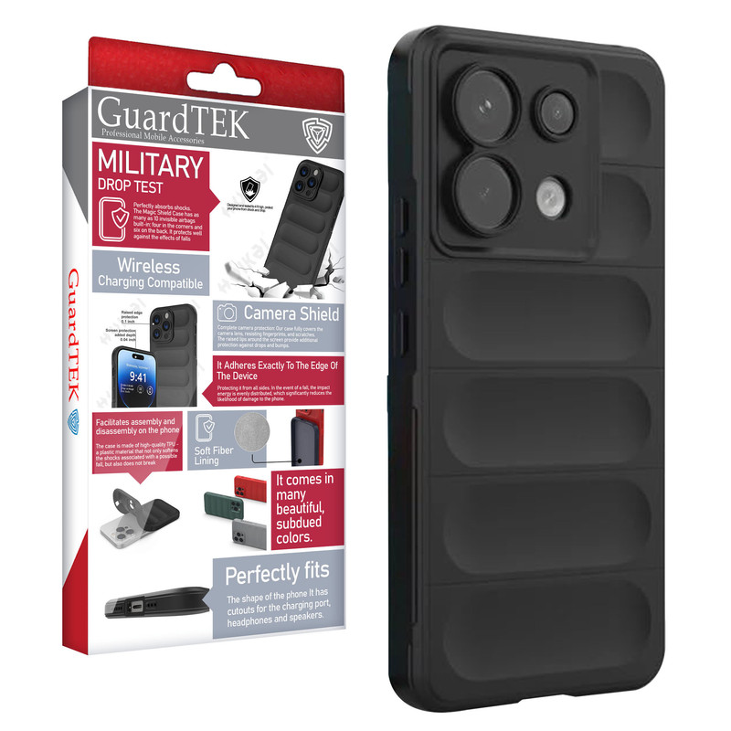 کاور گاردتک اساک مدل Flex Armor مناسب برای گوشی موبایل شیائومی Poco X6/ Redmi Note 13 Pro 5G