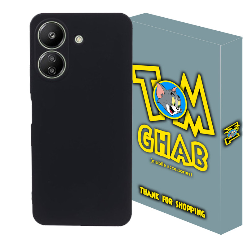کاور تام قاب مدل سیلیکونی کپی طرح clk مناسب برای گوشی موبایل شیائومی Redmi 13C