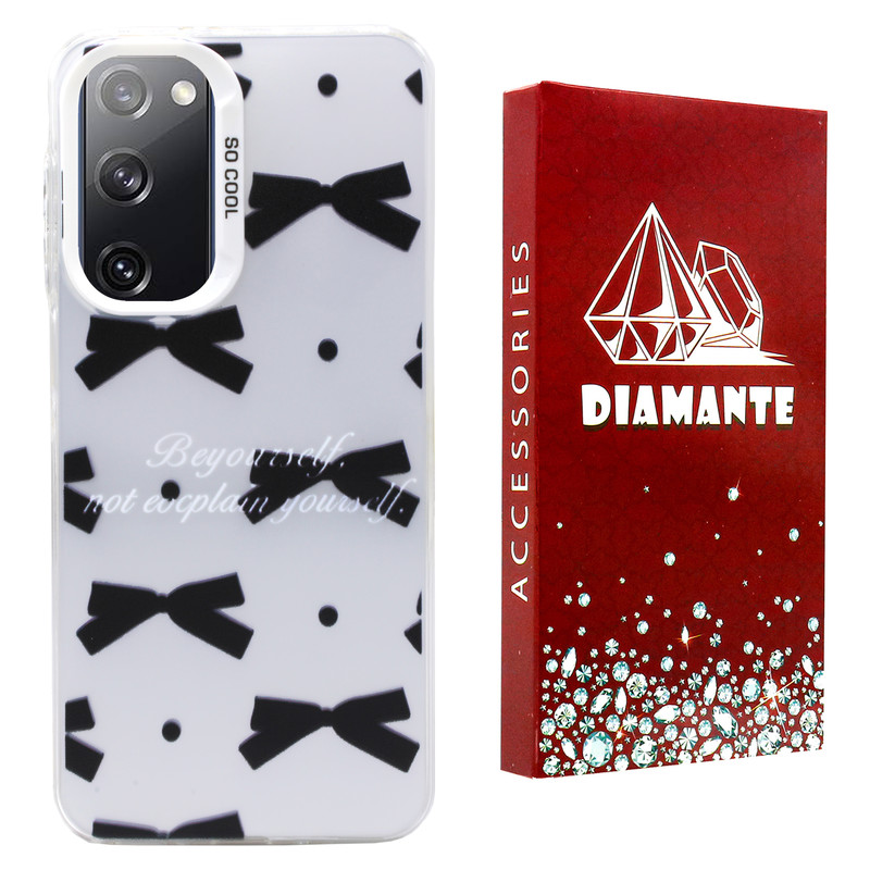 کاور دیامانته مدل Papillon Rd مناسب برای گوشی موبایل سامسونگ Galaxy S20 FE