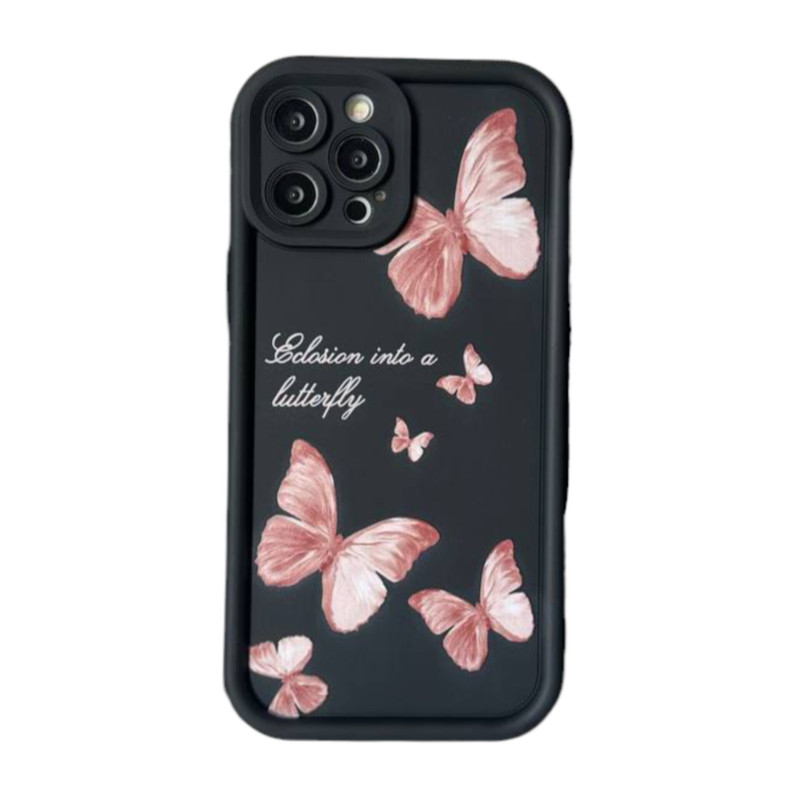 کاور مدل سولید پروانه رویایی کد lux12 مناسب برای گوشی موبایل اپل iPhone 13 Pro