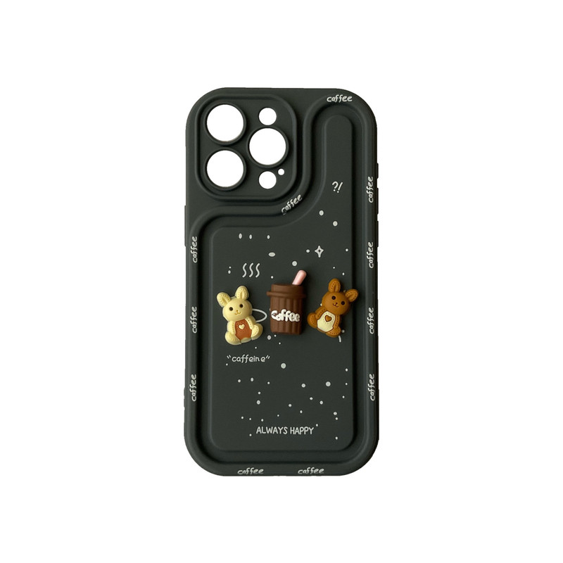 کاور مدل عروسکی طرح برجسته کد 53 مناسب برای گوشی موبایل اپل iPhone 14 Pro Max