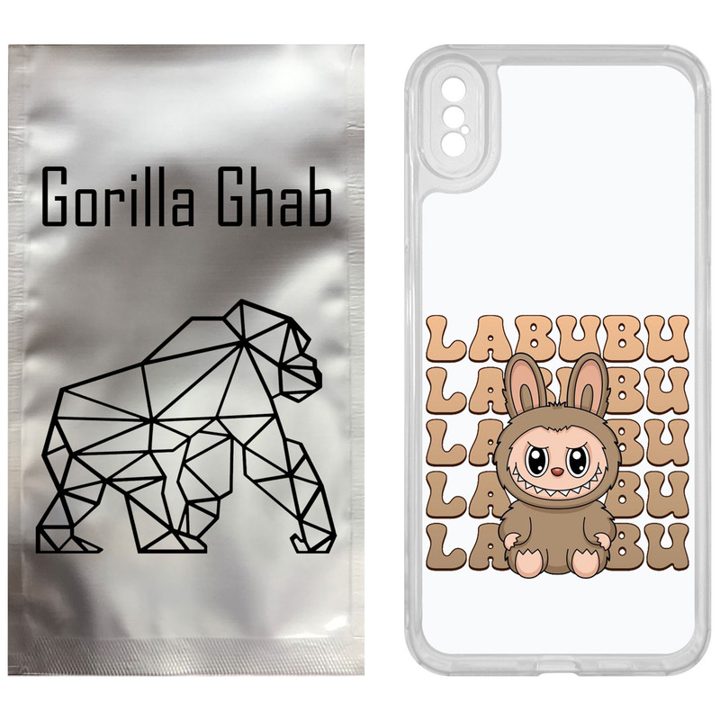 کاور گوریلا قاب مدل CLG کد 134 طرح لبوبو Labubu مناسب برای گوشی موبایل اپل iPhone XS Max