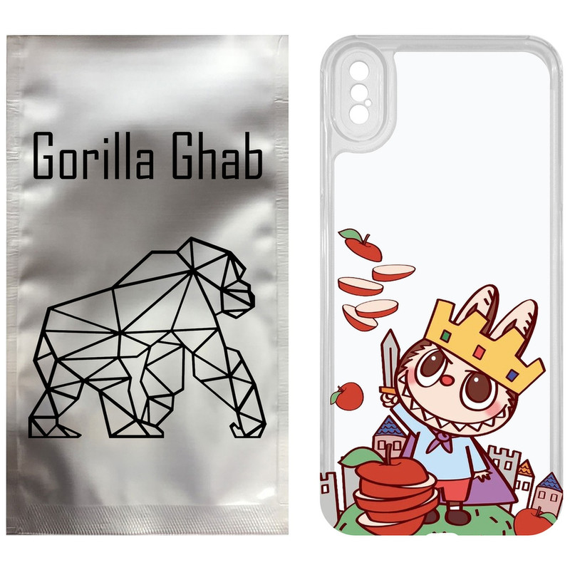 کاور گوریلا قاب مدل CLG کد 115 طرح لبوبو Labubu مناسب برای گوشی موبایل اپل iPhone XS Max