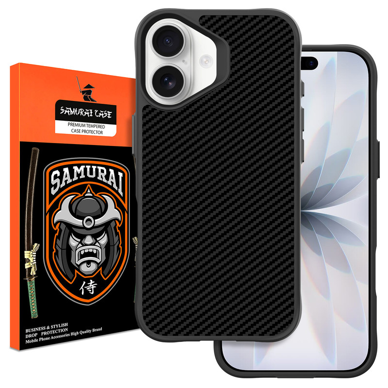 کاور سامورایی مدل Carbon Fiber مناسب برای گوشی موبایل اپل iPhone 17