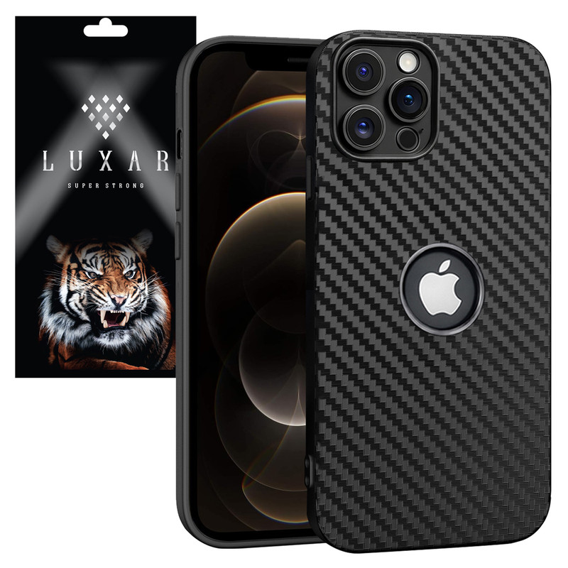 کاور لوکسار مدل 12pro _Carbon Line مناسب برای گوشی موبایل اپل iPhone 12 Pro