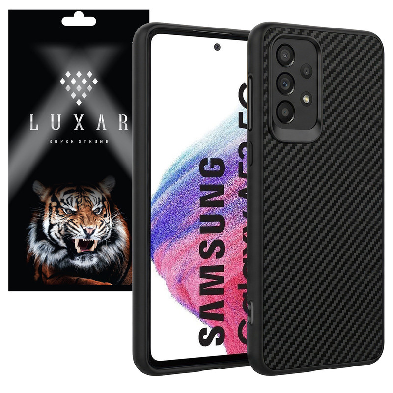 کاور لوکسار مدل a53 _Carbon Line مناسب برای گوشی موبایل سامسونگ Galaxy A53 / A53 5G
