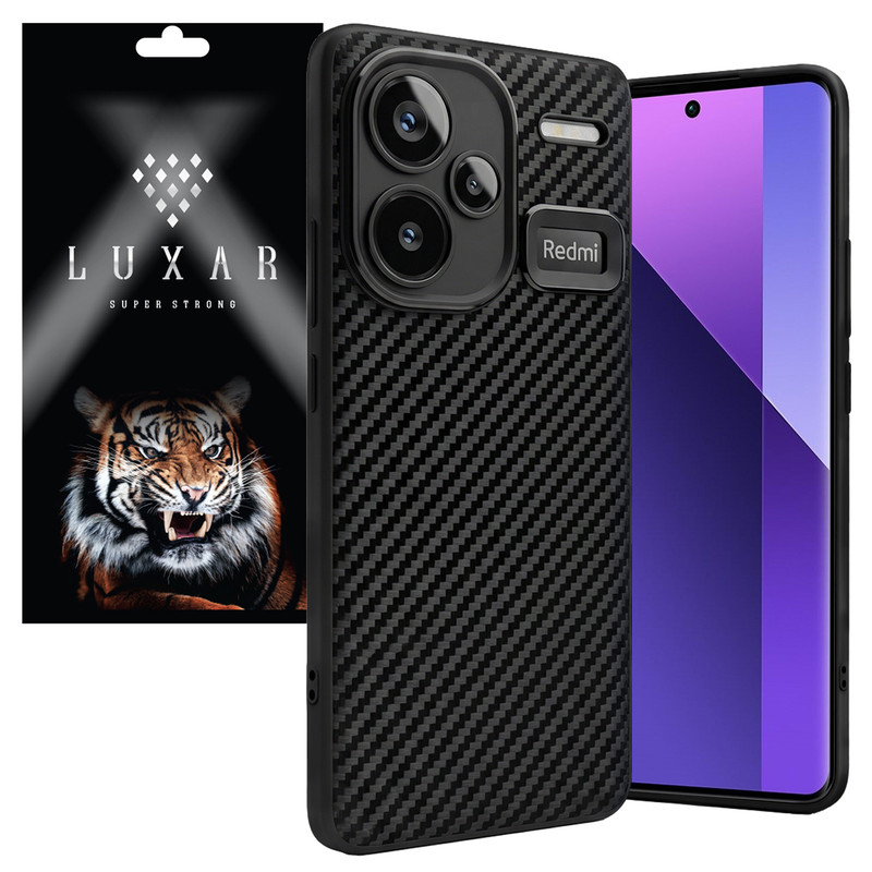 کاور لوکسار مدل note13proplus _Carbon Line مناسب برای گوشی موبایل شیائومی Redmi Note 13 Pro Plus