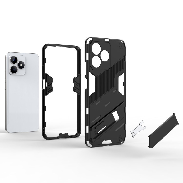 کاور اسپارتان مدل Bibercas Strap مناسب برای گوشی موبایل ریلمی Realme C63 4G/ C61 4G به همراه بندآویز