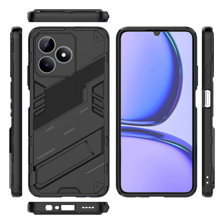 کاور اسپارتان مدل Bibercas Strap مناسب برای گوشی موبایل ریلمی Realme C63 4G/ C61 4G به همراه بندآویز