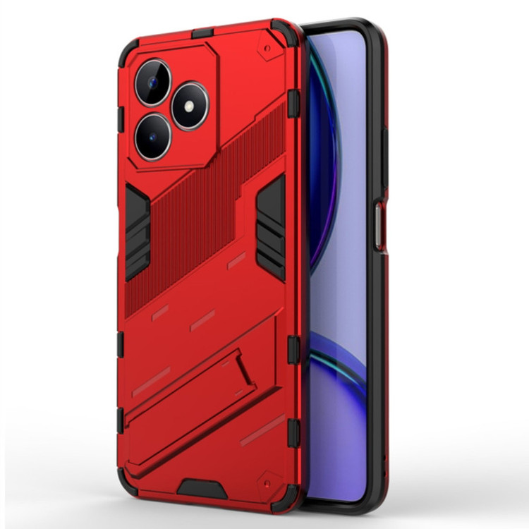 کاور اسپارتان مدل Bibercas Strap مناسب برای گوشی موبایل ریلمی Realme C63 4G/ C61 4G به همراه بندآویز