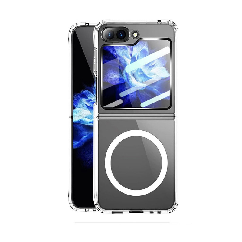 کاور والکری مدل Clear Magsafe Magnetic مناسب برای گوشی موبایل سامسونگ Galaxy Z Flip 5