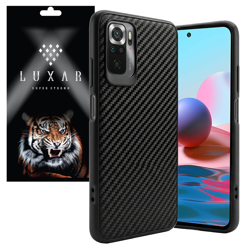 کاور لوکسار مدل note10s _Carbon Line مناسب برای گوشی موبایل شیائومی Poco M5S / Redmi Note 10S / Note 10 4G