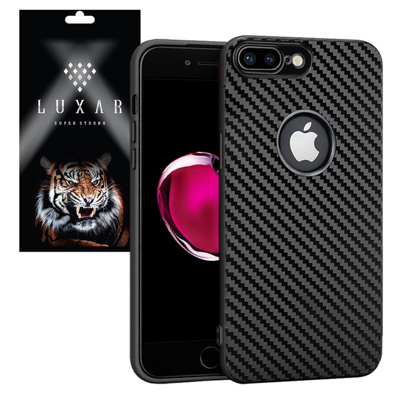 کاور لوکسار مدل  7Plus _Carbon Line مناسب برای گوشی موبایل اپل iPhone 7 Plus / 8 Plus
