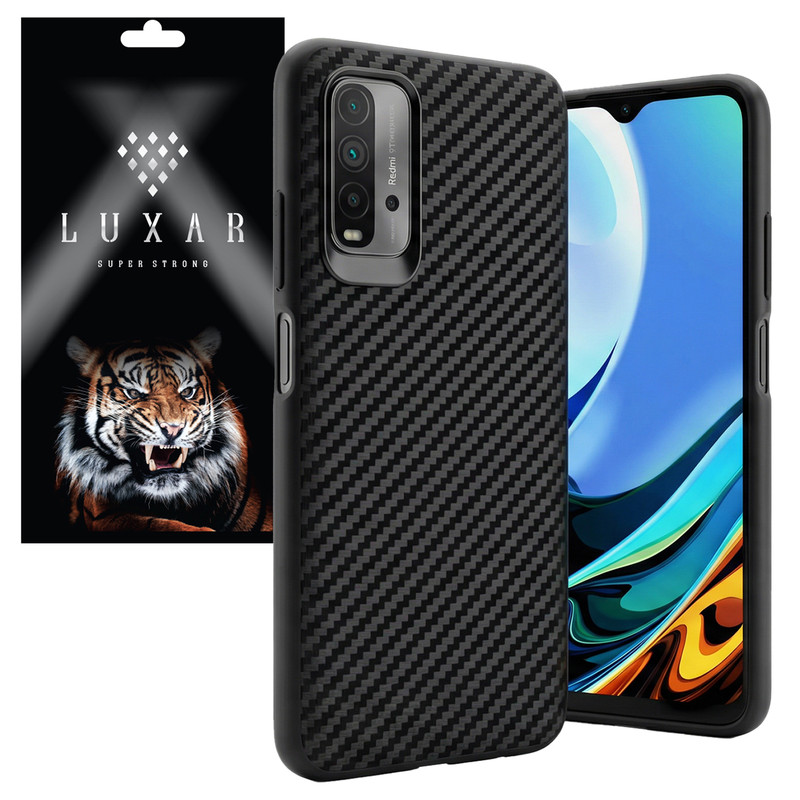 کاور لوکسار مدل redmi9t _Carbon Line مناسب برای گوشی موبایل شیائومی Redmi Note 9 4G / Redmi 9T / 9 Power
