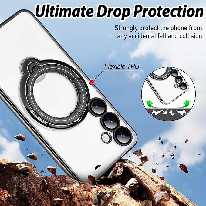 کاور گاردین قاب مدل مگ سیف مناسب برای گوشی موبایل سامسونگ Galaxy S24 FE
