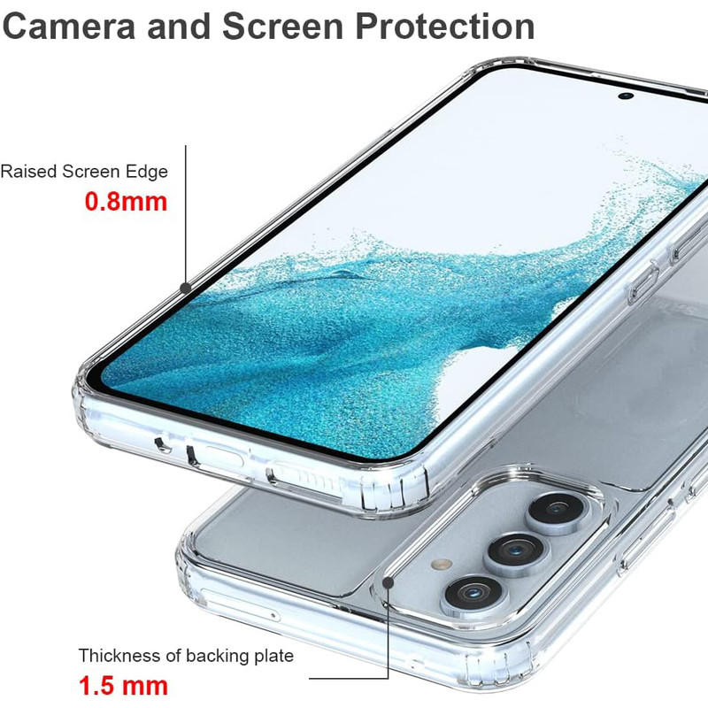 کاور آیرون من مدل Clear Armor مناسب برای گوشی موبایل سامسونگ Galaxy A54 / A54 5G همراه با قلم لمسی