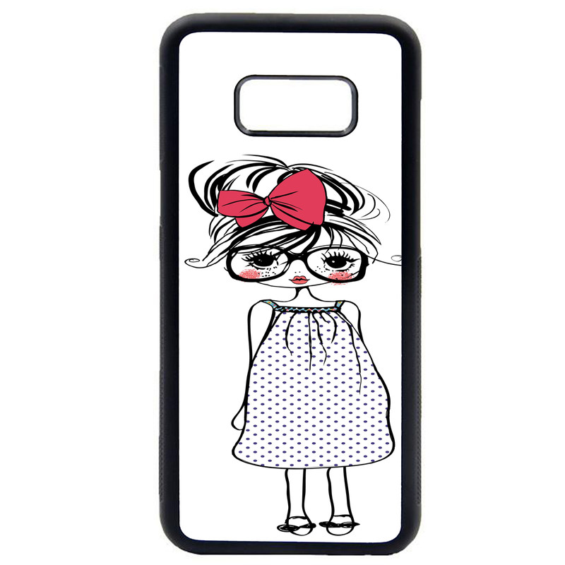 کاور طرح دخترانه کد 8130 مناسب برای گوشی موبایل سامسونگ galaxy s8 plus