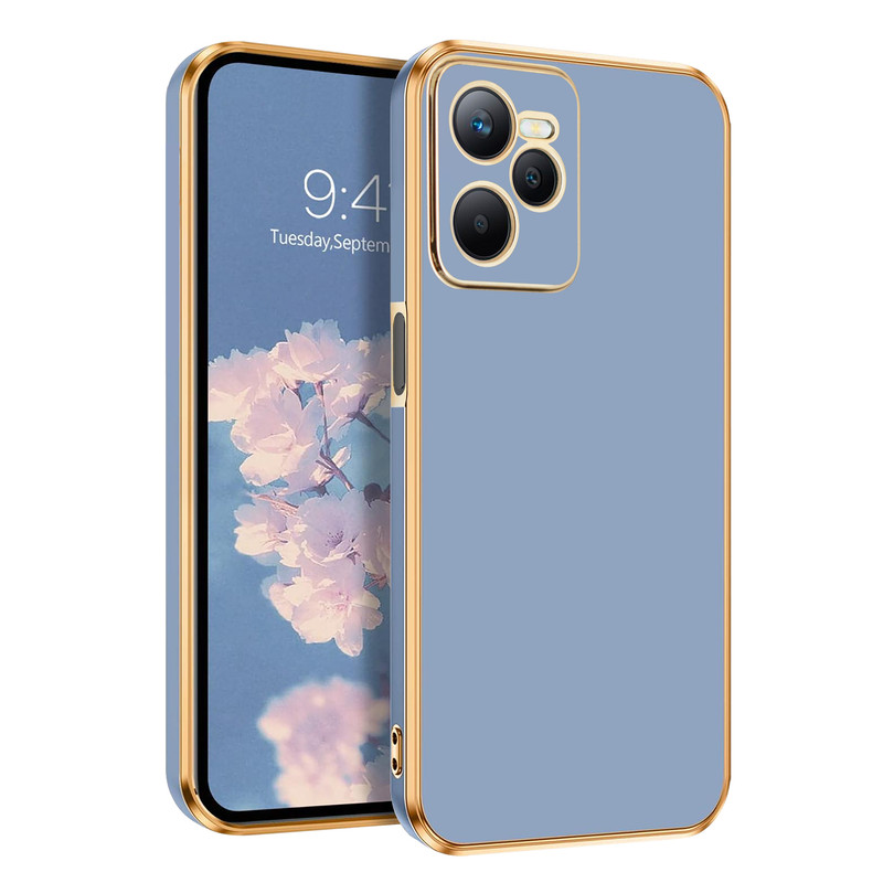 کاور مانستر مدل Plated مناسب برای گوشی موبایل ریلمی Realme Narzo 50A Prime / Realme C35