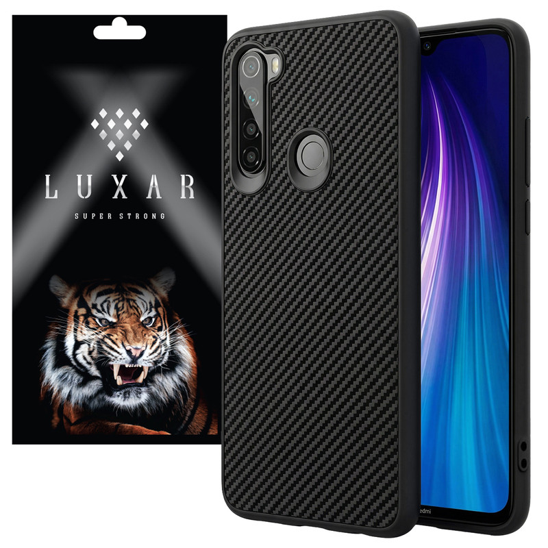 کاور لوکسار مدل xiaomi note8 _Carbon Line مناسب برای گوشی موبایل شیائومی Redmi Note 8