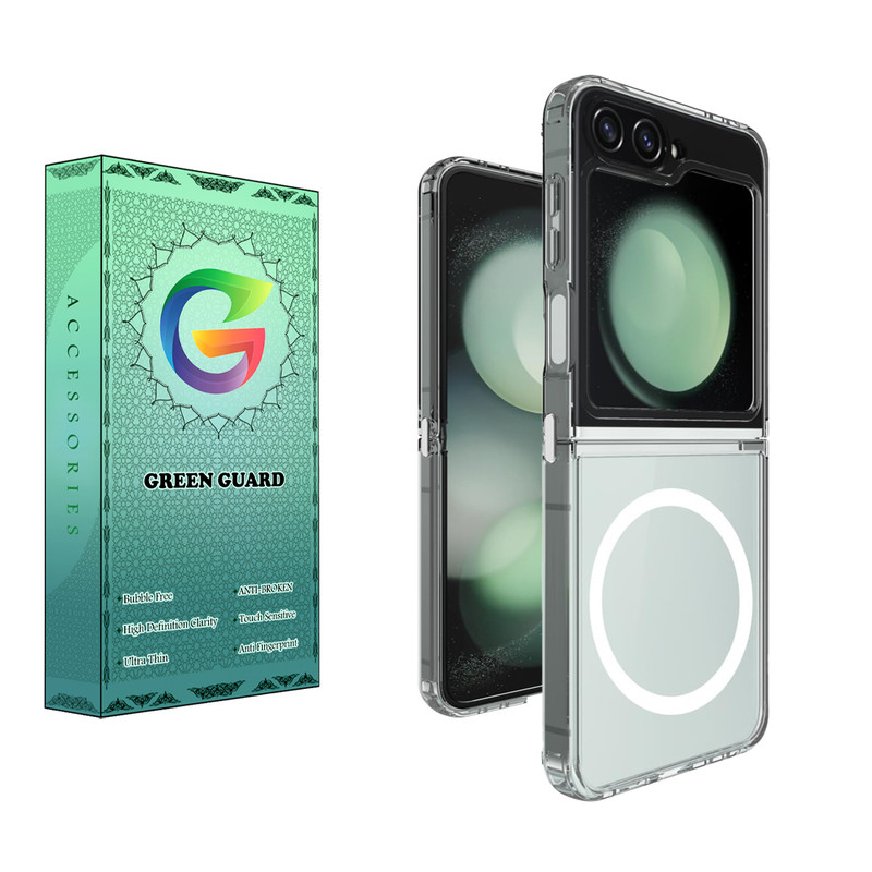 کاور گرین گارد مدل CR_Magsafe کد Clear 47 مناسب برای گوشی موبایل سامسونگ Galaxy Z Filip 5