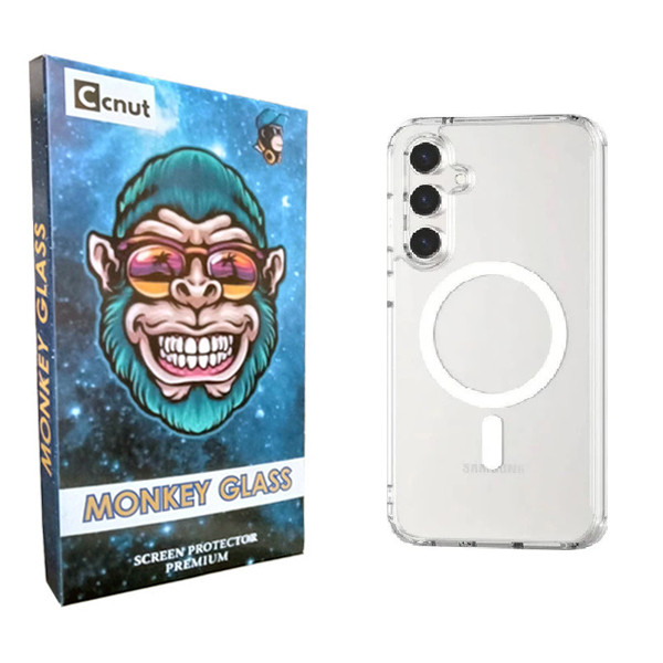 کاور کوکونات مدل magesafes Hard mnk مناسب برای گوشی موبایل سامسونگ Galaxy S24 FE