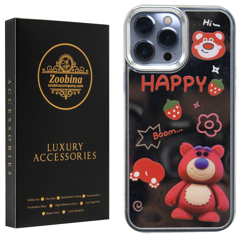 کاور زوبینا مدل Happy مناسب برای گوشی موبایل اپل iPhone 13 Pro Max