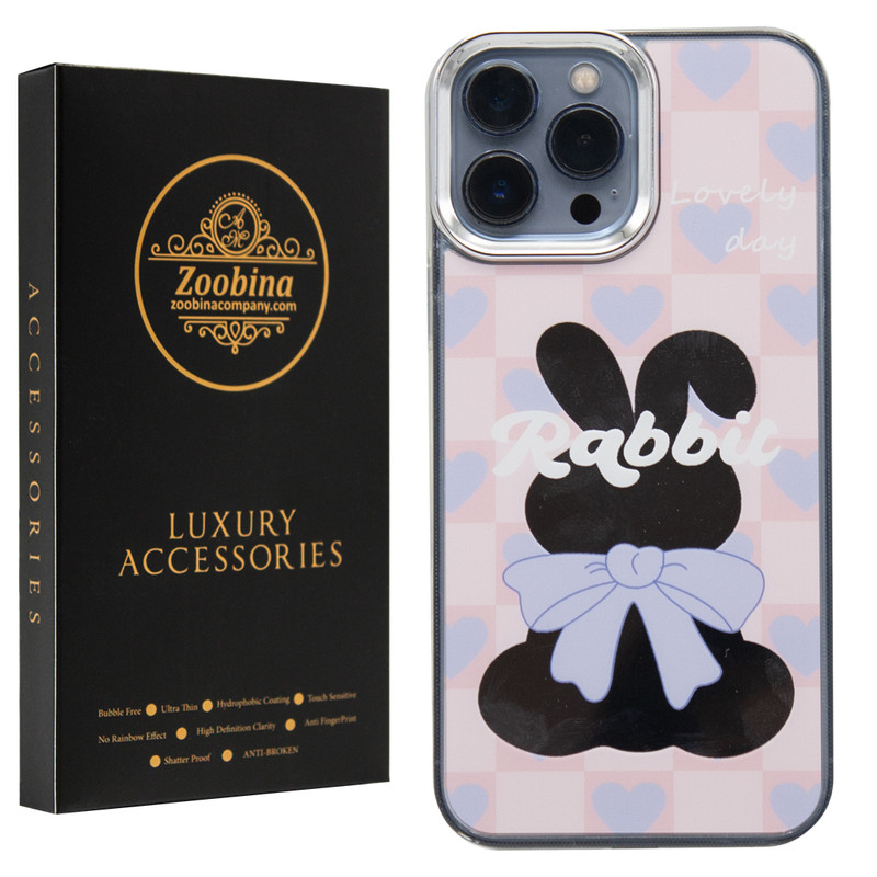 کاور زوبینا مدل Rabbit مناسب برای گوشی موبایل اپل iPhone 13 Pro Max