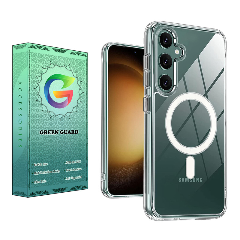 کاور گرین گارد مدل CR_Magsafe کد Clear 48 مناسب برای گوشی موبایل سامسونگ Galaxy S23 FE
