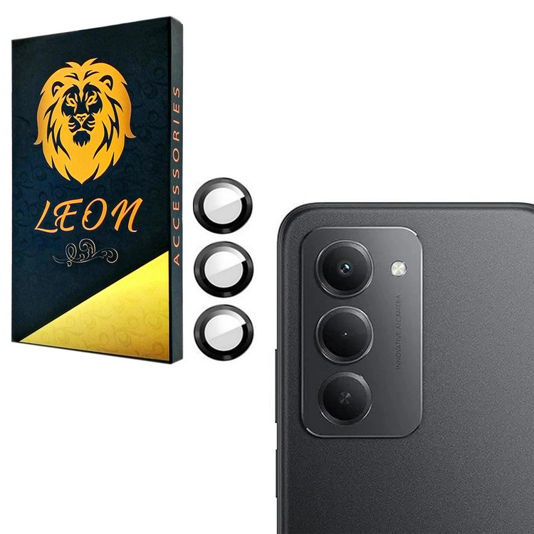 محافظ لنز دوربین فلزی لئون مدل Lenzo مناسب برای گوشی موبایل شیائومی Redmi 15