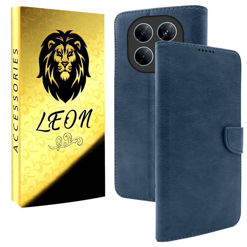 کیف کلاسوری لئون مدل Deri Yo مناسب برای گوشی موبایل شیائومی Redmi Note 15 Pro 4G