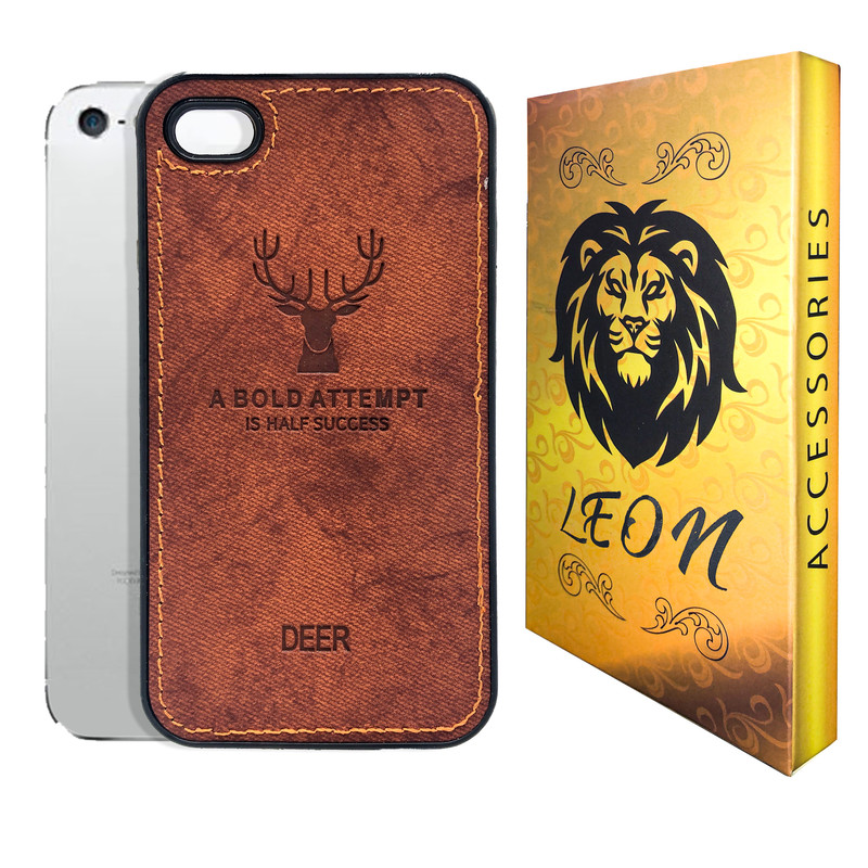 کاور لئون مدل Cervo Oro مناسب برای گوشی موبایل اپل iPhone 4 / 4s