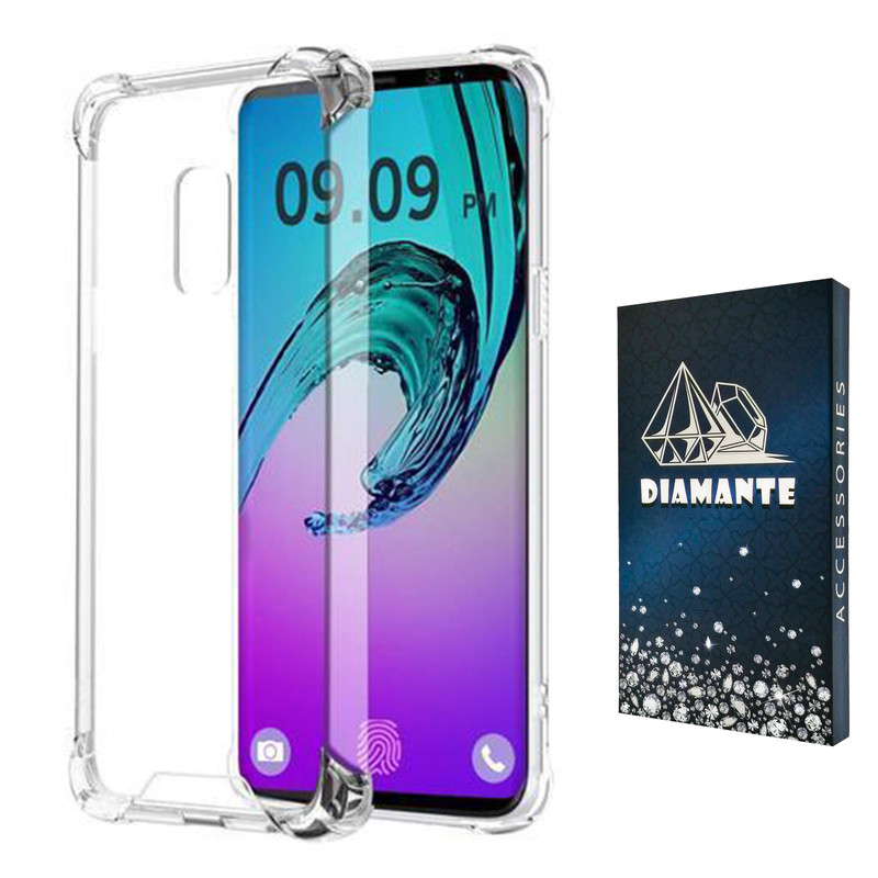کاور دیامانته مدل shiny navy مناسب برای گوشی موبایل سامسونگ Galaxy S9 Plus