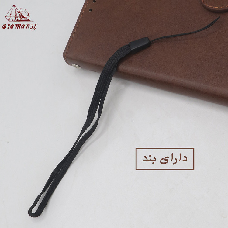 کیف کلاسوری دیامانته مدل Gira Gn مناسب برای گوشی موبایل شیائومی Poco M6 Pro 4G به همراه بند آویز