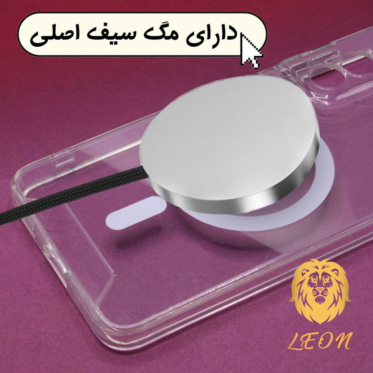 کاور لئون مدل Mac_safe مناسب برای گوشی موبایل شیائومی Redmi Note 14 4G